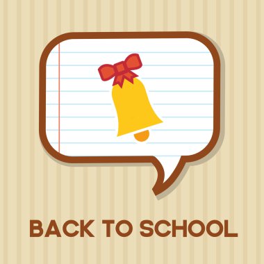 geri okul kavramı sembol