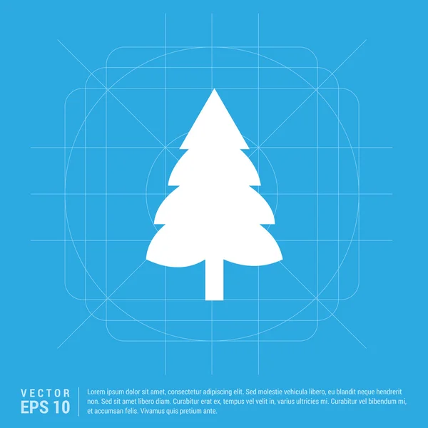 圣诞树 web 图标 — 图库矢量图片