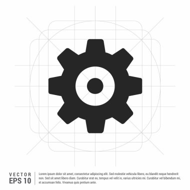 dişli tekerlek simgesi