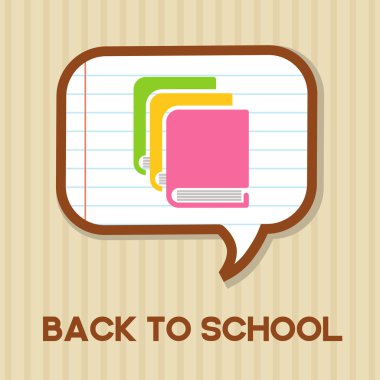 geri okul kavramı sembol