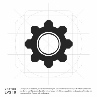 Dişli çark simgesi