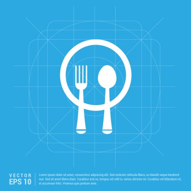 kaşık, çatal ve plaka ile kayıt