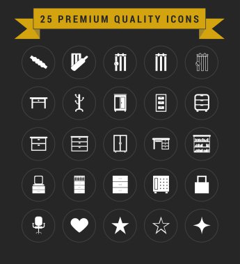 Evrensel web ve mobil Icon set