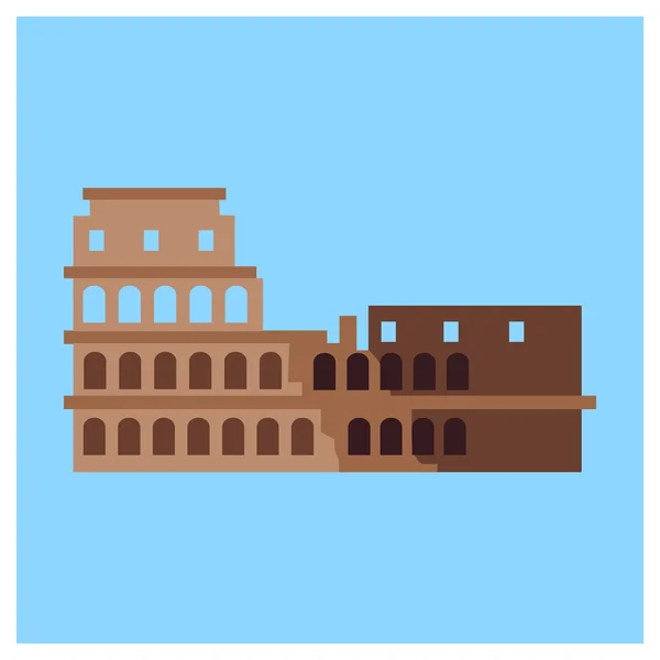 Ókori Róma Colosseum — Stock Vector