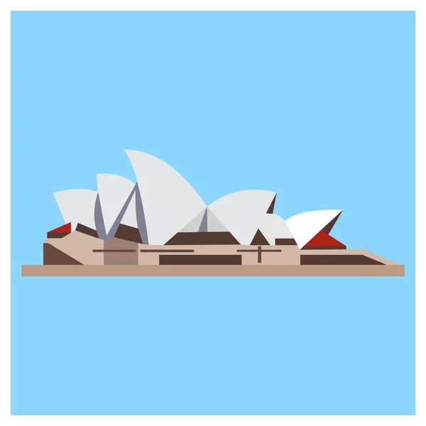 Sydney Opera Binası — Stok Vektör