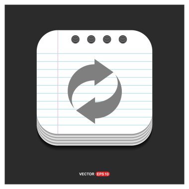 Yeniden yükle ok simgesi