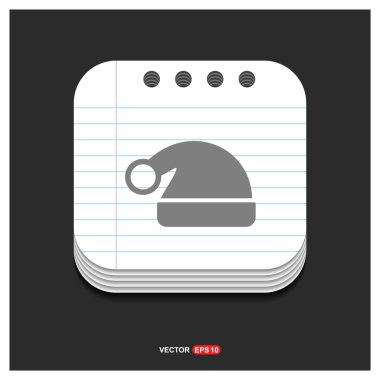 Noel Noel Baba şapkası Icon