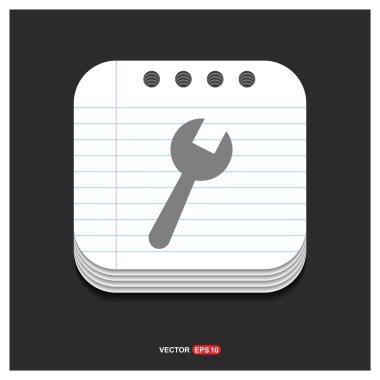 İngiliz anahtarı aracı simgesi