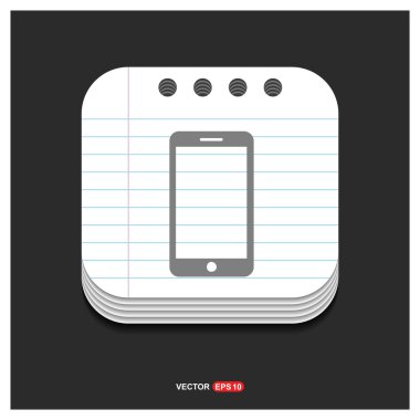 cep telefonu web simgesi