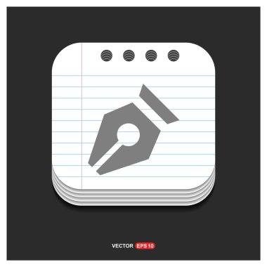 kalem, yazma simgesi