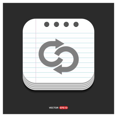 tekrar döngü simgesi