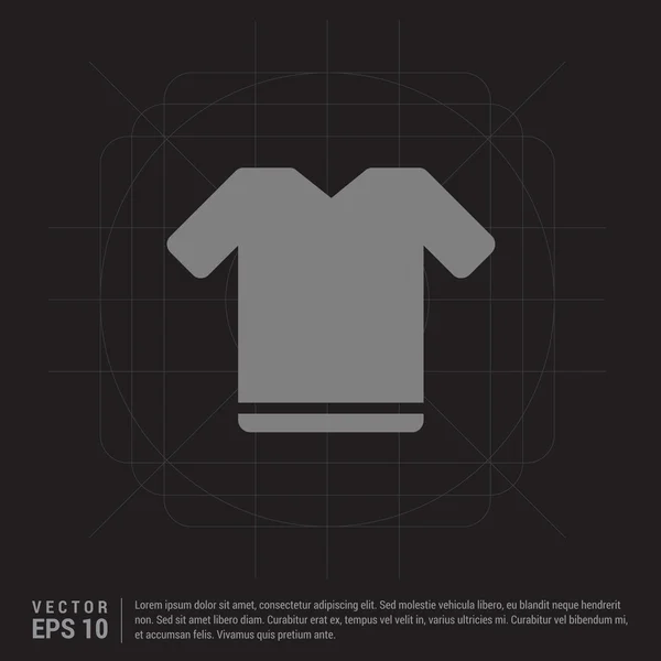 Sport t-shirt icône — Image vectorielle