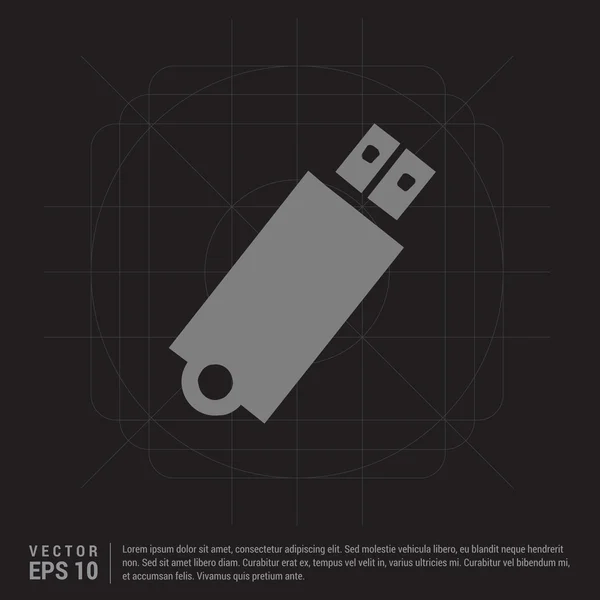 USB Flash Drive. — стоковый вектор