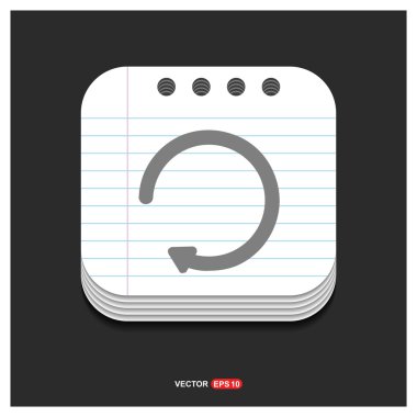 Yeniden yükle ok simgesi