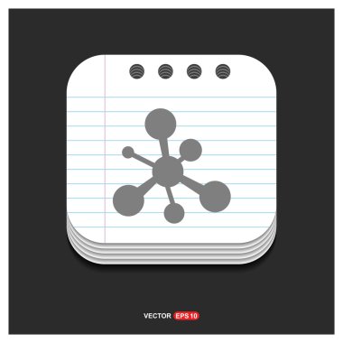 Web molekül simgesi 