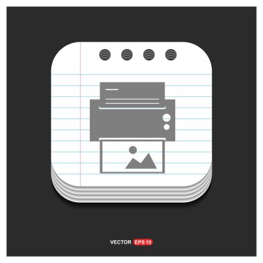 Office yazıcı simgesini