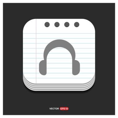 kulaklık, kulaklık simgesi  