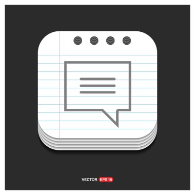 konuşma balonu simgesi