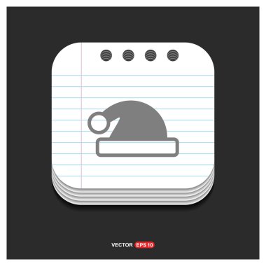 Noel Noel Baba şapkası Icon