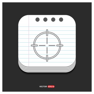 Amaç hedef simgesini