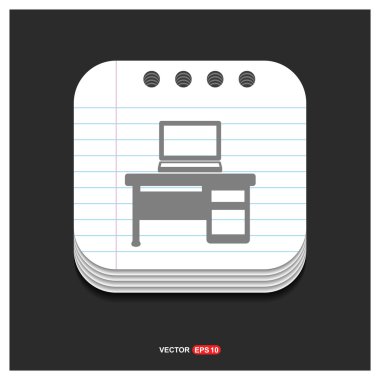 bilgisayar tablo simgesini