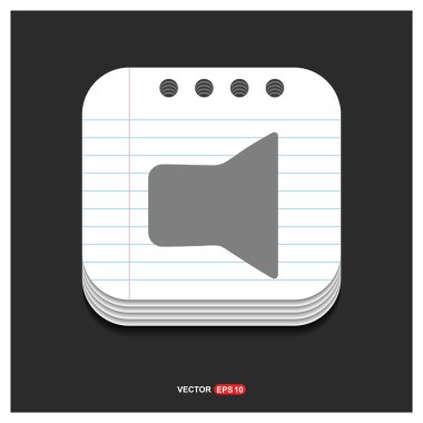 ses düzeyi simgesini