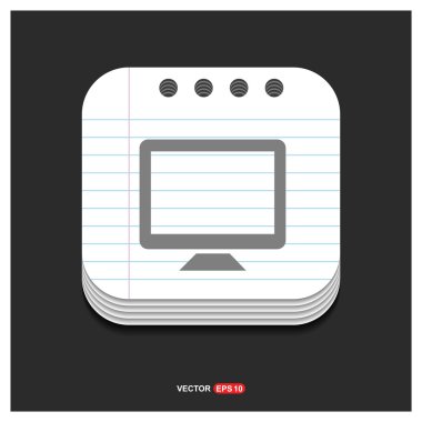 bilgisayar izleme simgesi