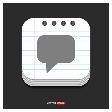 konuşma balonu simgesi