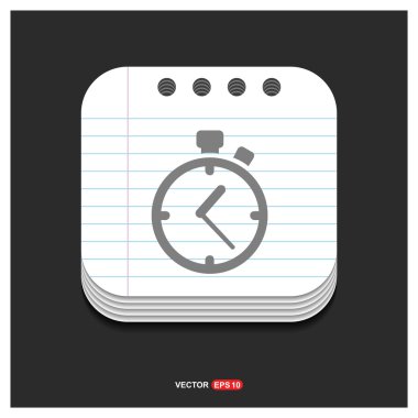 Zamanlayıcı, kronometre simgesi