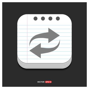 Yeniden yükle ok simgesi