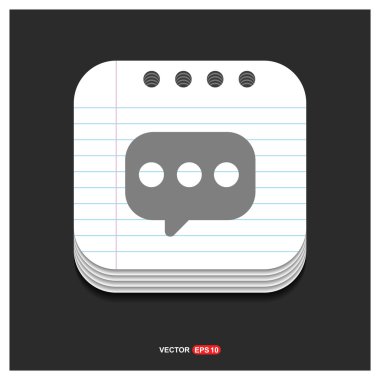 konuşma balonu simgesi