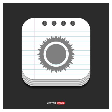 Ekran Parlaklık kontrolü simgesini