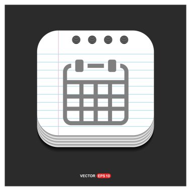 Planlayıcısı, takvim simgesini