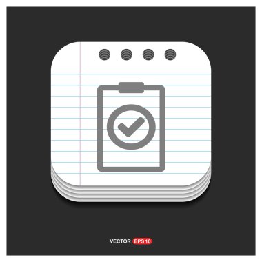 Belge simgesi Tamam.