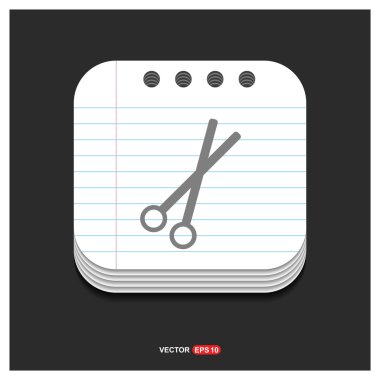 makas aracı simgesi