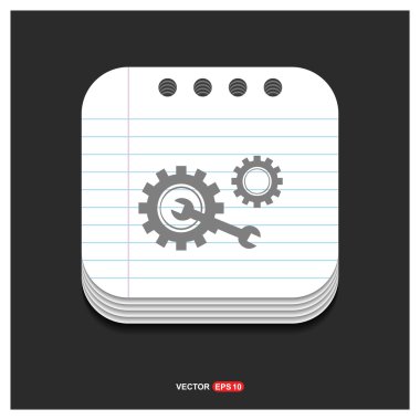 Onarım araçlar simgesi