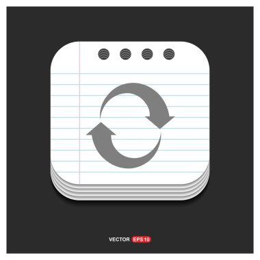 Yeniden yükle ok simgesi