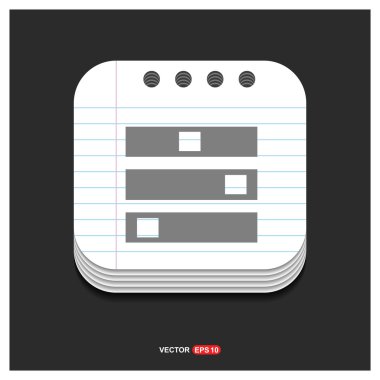 bilgisayar sunucusu simgesi