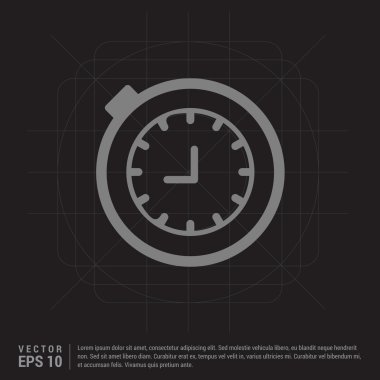 Düz saat web app simgesi