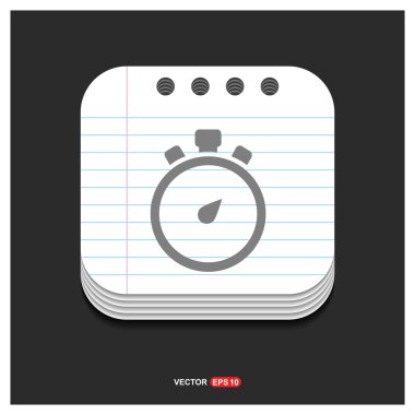 Zamanlayıcı, kronometre simgesi