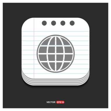 Dünya küre simgesi