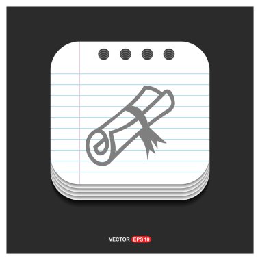 Sertifika, diploma simgesi