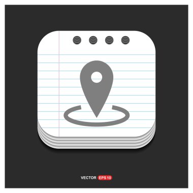 harita konum iğnesi 