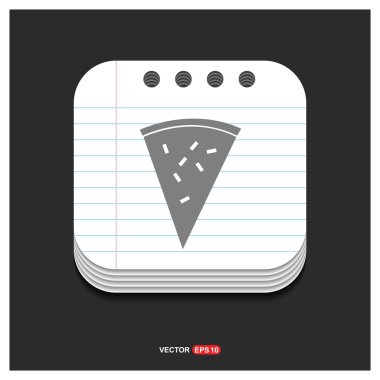 pizza dilimi simgesi