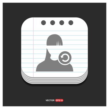 Yeniden kullanıcı simgesi