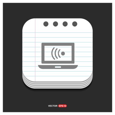 dizüstü bilgisayar simgesi