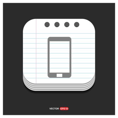 cep telefonu web simgesi