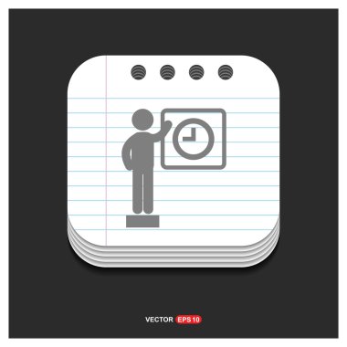 iş son tarihi simgesi