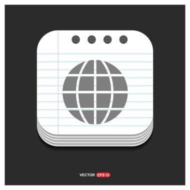 Dünya küre simgesi