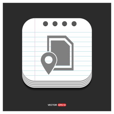 harita işaretçi simgesi